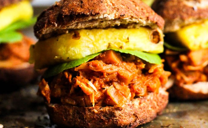 BBQ Jackfruit Sandwiches Emilie Eats