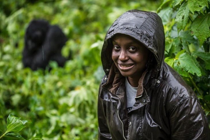 Dr. Gladys Kalema-Zikusoka in Uganda.